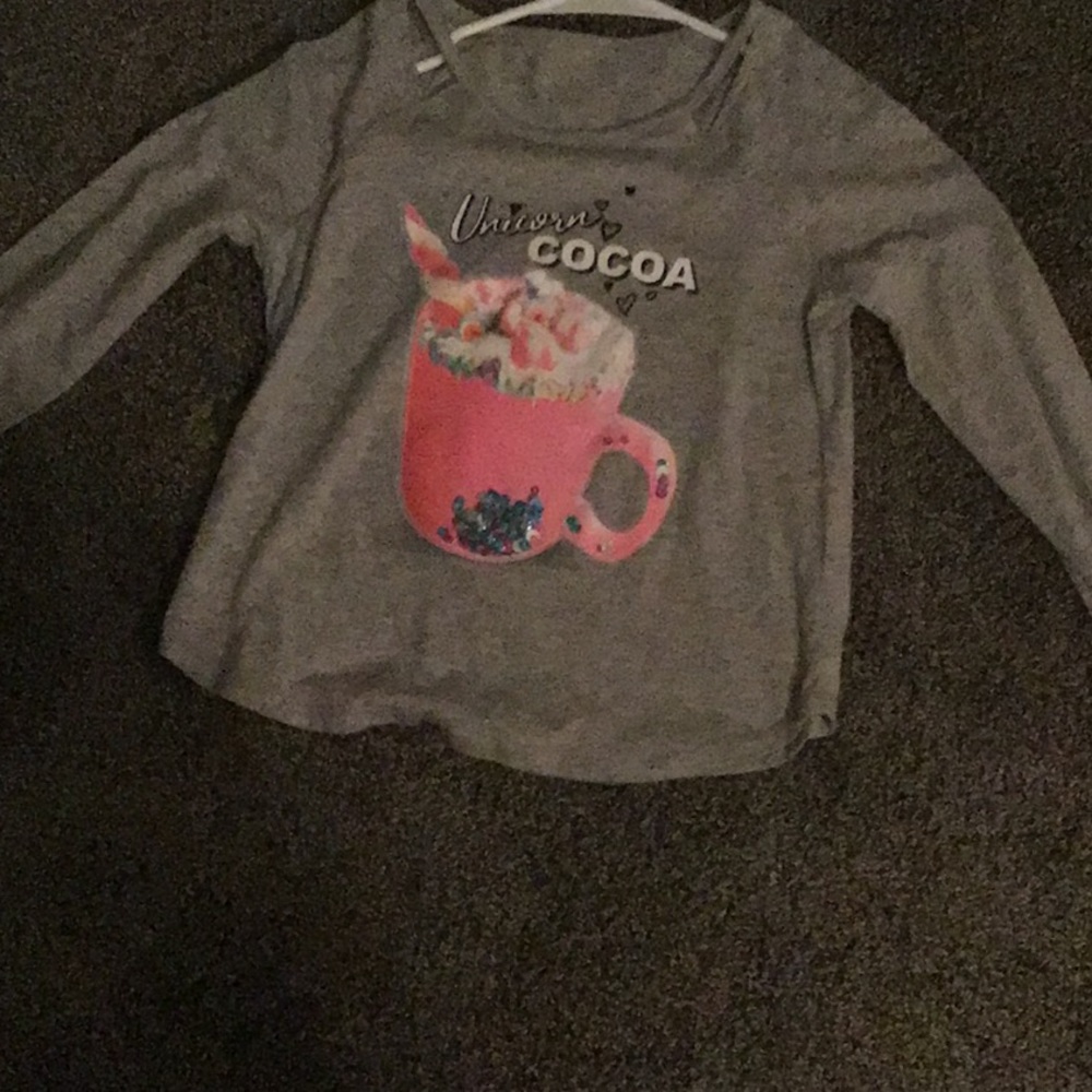 Unicorn cocoa shirt